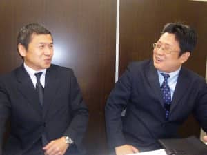 小川博史氏と菊池氏