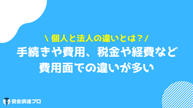 法人化 違い