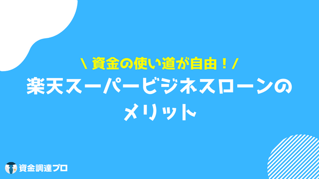 楽天 ビジネス ローン メリット