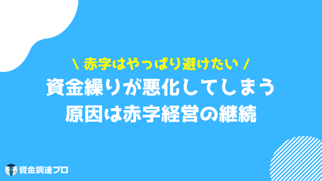 資金繰り とは 悪化 原因