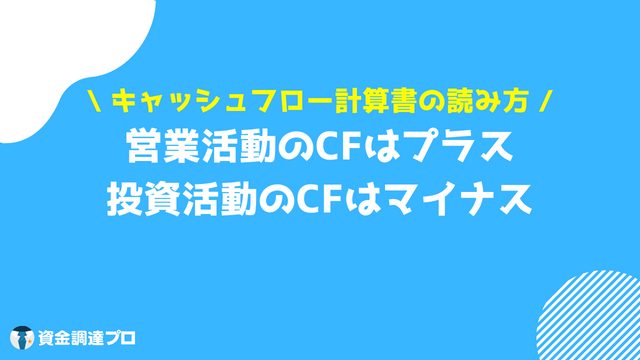 キャッシュフロー計算書 読み方