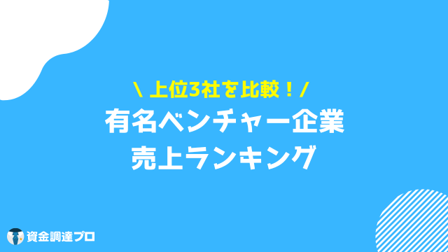 ベンチャー企業 ランキング