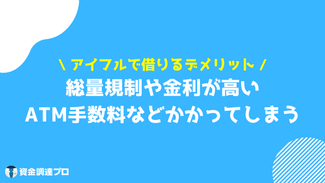 アイフル 借りる デメリット