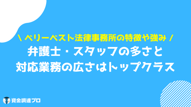 ベリーベスト法律事務所 やばい 特徴