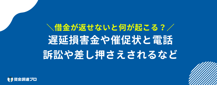 借金 返せない 末路 どうなる