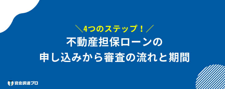 不動産担保ローン 通らない 審査流れ