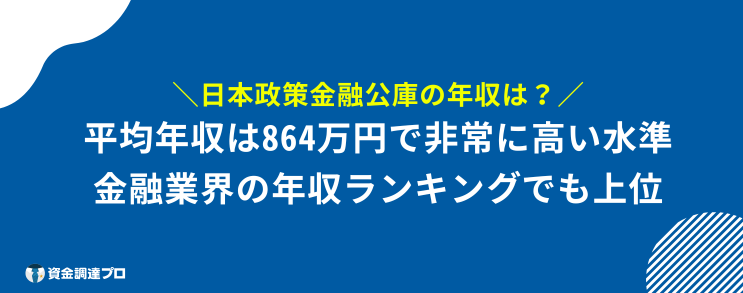 日本政策金融公庫 年収 平均