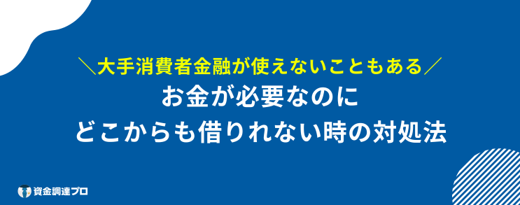 本当にお金がない 借りれない 対処法