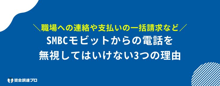 モビット 電話 無視 NG