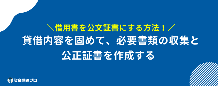 借用書 効力 公文証書