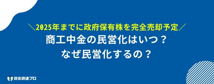 商工中金 やばい 民営化