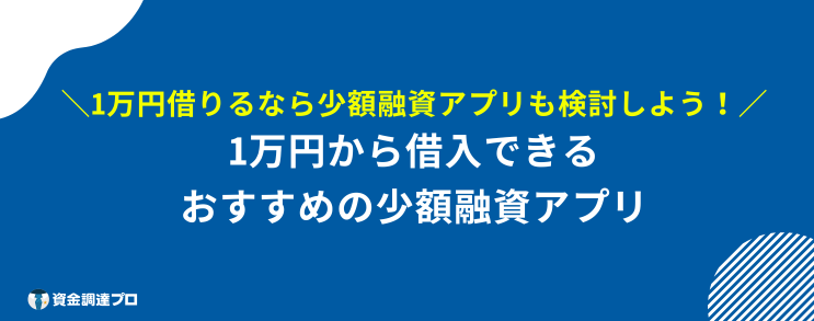 1万 借りる 審査なし ブラックリスト 少額融資