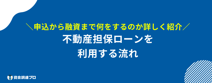 不動産担保ローン 通らない 流れ