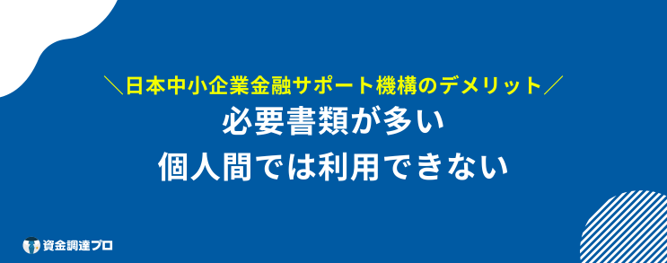 日本中小企業金融サポート機構 評判 口コミ デメリット