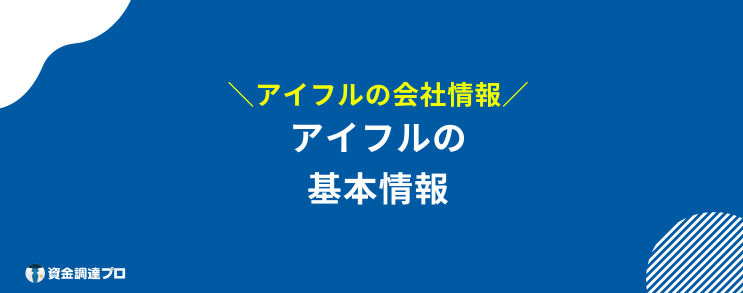 アイフル 審査 基本情報