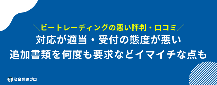 ビートレーディング 評判 口コミ 悪い 評判 口コミ