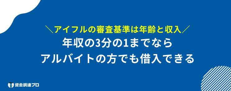 アイフル 審査 審査基準