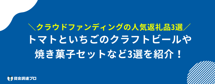 クラウドファンディング 飲食店 成功例 返礼品