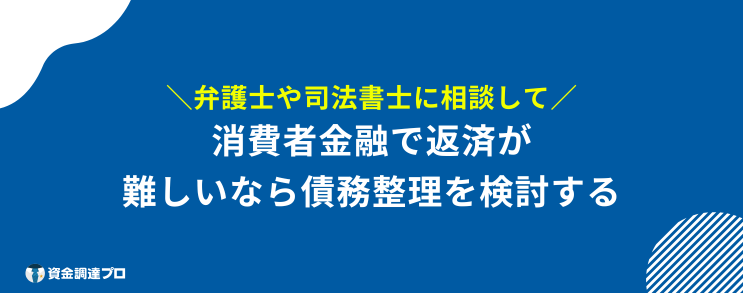 消費者金融 借りたら終わり 債務整理