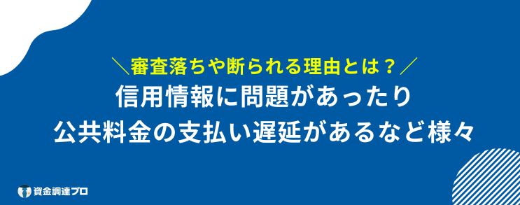 日本政策金融公庫 審査 甘い 理由